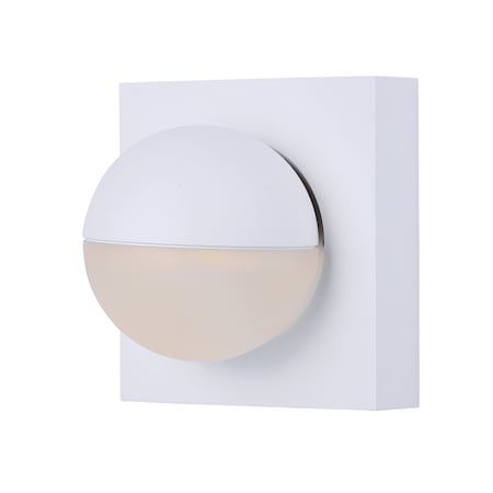 Alumilux Sconce 1-Light 4.25 Wide White Wall Sconce